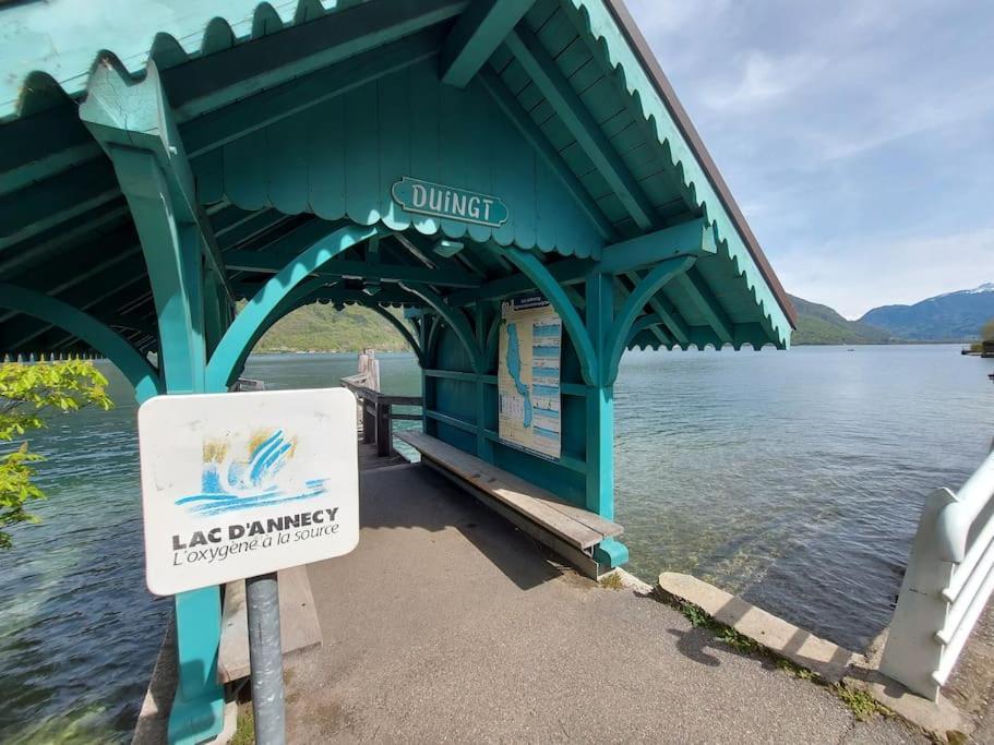 Charmant Et Spacieux Appartement A Quelques Pas Du Lac 뒤엥 외부 사진