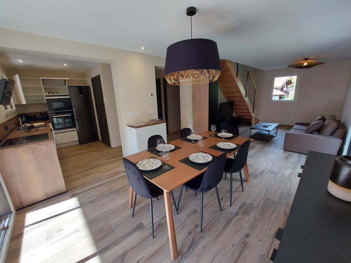 Charmant Et Spacieux Appartement A Quelques Pas Du Lac 뒤엥 외부 사진